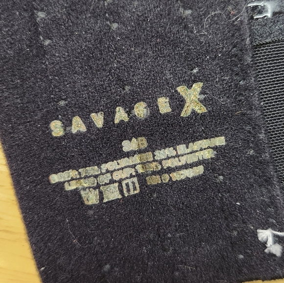 Savage X 34 b solid black underwire bra - Picture 7 of 7